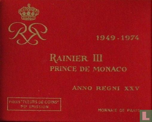 Monaco jaarset 1974 - Afbeelding 1