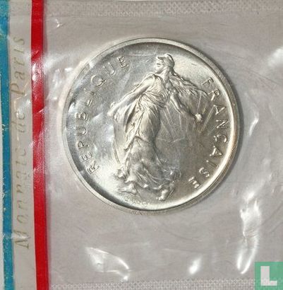 Frankrijk 5 francs 1972 (Piedfort - nikkel) - Afbeelding 2