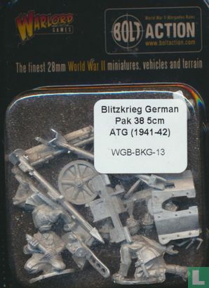 Blitzkrieg German Pak 38 5 cm anti-tank gun (1941-42)