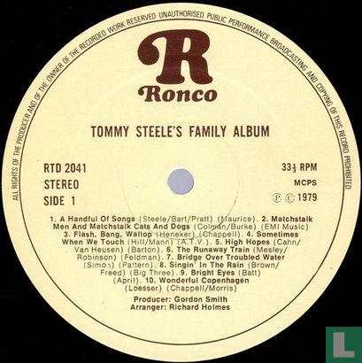 Tommy Steele's Family Album - Image 3