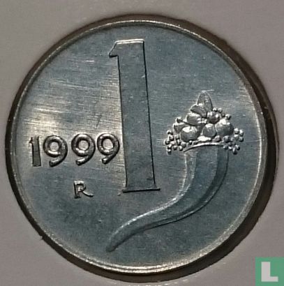 Italien 1 Lira 1999 - Bild 1