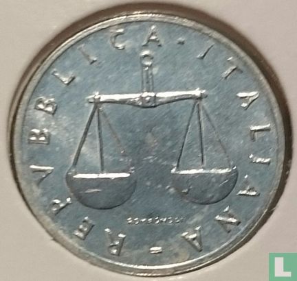 Italien 1 Lira 1999 - Bild 2