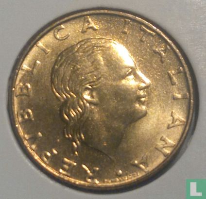 Italien 200 Lire 2001 - Bild 2