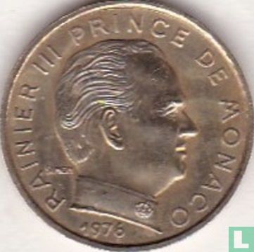 Monaco 5 centimes 1976 - Afbeelding 1