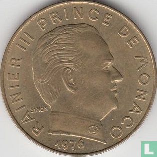 Monaco 20 centimes 1976 - Image 1