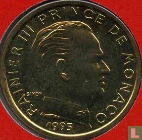 Monaco 10 centimes 1995 - Image 1