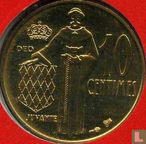 Monaco 10 centimes 1995 - Image 2