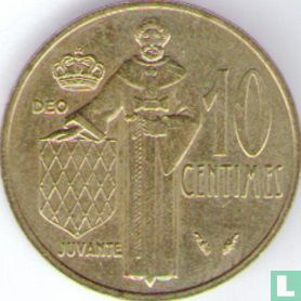 Monaco 10 centimes 1976 - Image 2