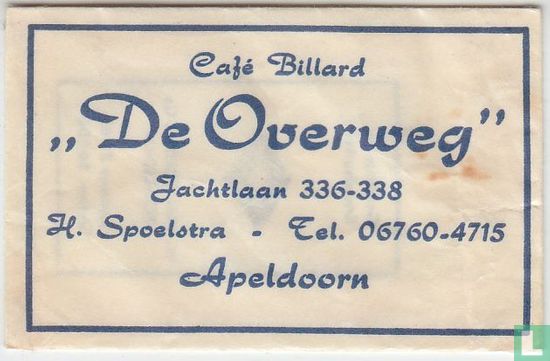Café Billard "De Overweg" - Image 1