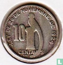 Guatemala 10 centavos 1945 - Image 2