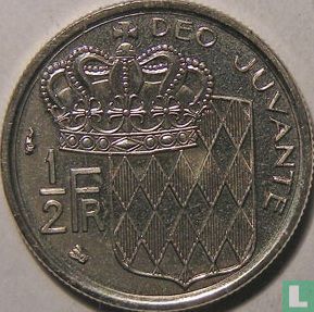 Monaco ½ franc 1995 - Afbeelding 2
