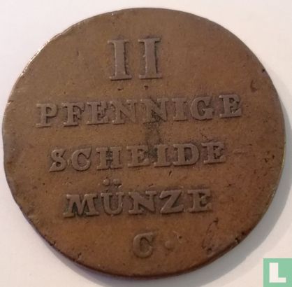 Hannover 2 pfennige 1822 - Image 2