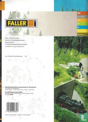 2004/05 Faller Modellers' Catalogue. - Afbeelding 2