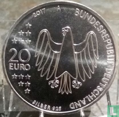 Allemagne 20 euro 2017 "500th anniversary of Reformation" - Image 1