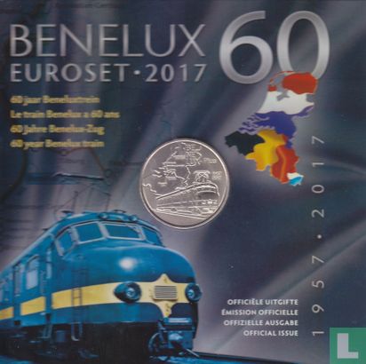 Benelux jaarset 2017 "60 years Benelux train" - Afbeelding 1