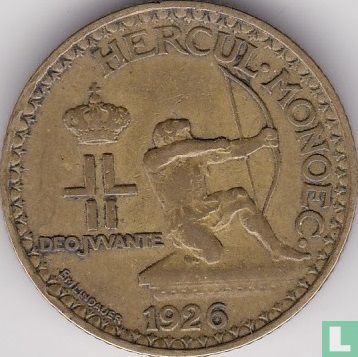 Monaco 1 franc 1926 - Image 1