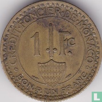 Monaco 1 franc 1926 - Afbeelding 2