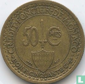 Monaco 50 centimes 1926 - Afbeelding 2