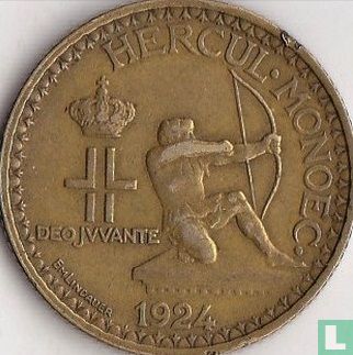 Monaco 2 francs 1924 - Afbeelding 1