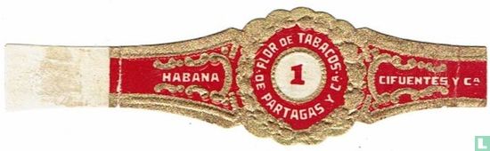 1 Flor de Tabacos de Partagas y Ca. - Habana - Cifuentes y Ca. - Bild 1
