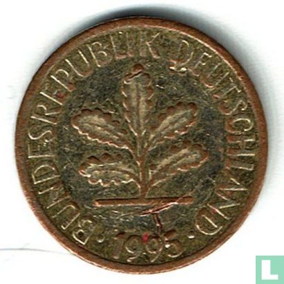 Duitsland 1 pfennig 1995 (J) - Bild 1