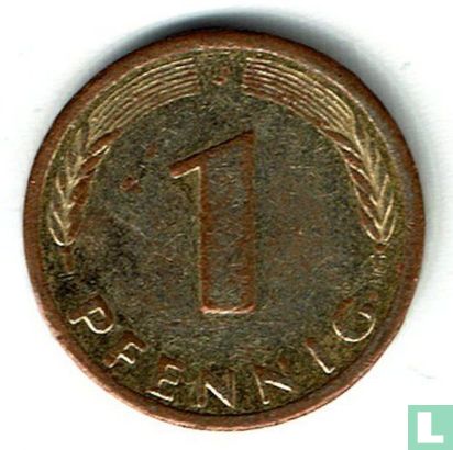 Duitsland 1 pfennig 1995 (J) - Bild 2