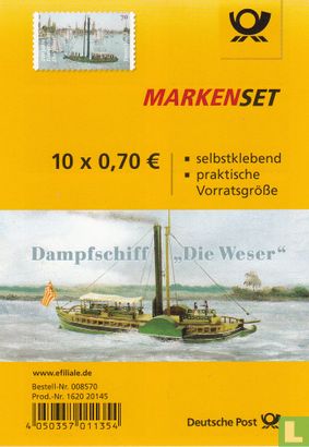 200 years steamship Weser - Image 1