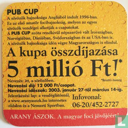 Arany Ászok Pub Cup - Image 2