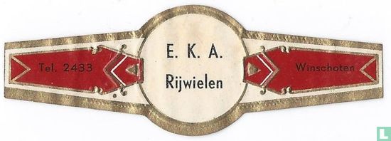 E.K.A. Rijwielen - Tel. 2433 - Winschoten - Afbeelding 1