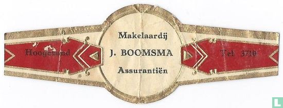 Brokerage j. Boomsma Assurantiën-hoogezand-3710 Tel. - Image 1