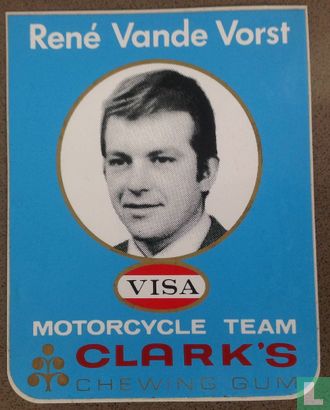 René Vande Vorst / VISA Motorcycle team / Clark's Chewing Gum