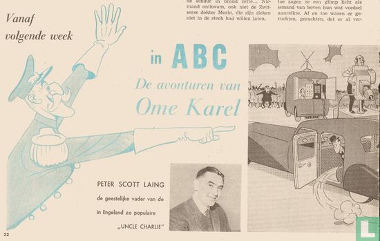 Vanaf volgende week in ABC de avonturen van Ome Karel - Bild 1