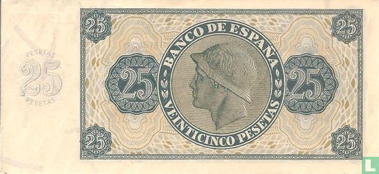 25 pesetas - Afbeelding 2