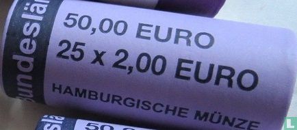 Allemagne 2 euro 2017 (J - rouleau) "Rheinland - Pfalz" - Image 2