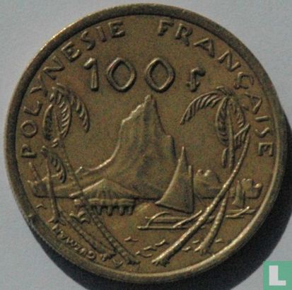 French Polynesia 100 francs 2006 - Image 2