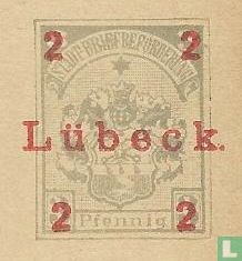 Wappen (mit Aufdruck Lübeck) - Bild 2