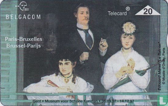 CardEx '97 - Parijs Edouard Manet "Le Balcon"