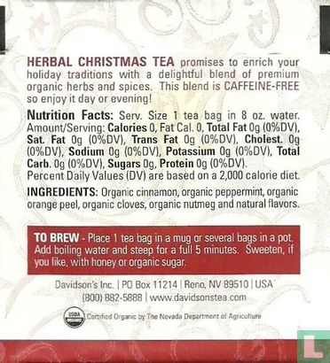 Herbal Christmas Tea - Afbeelding 2