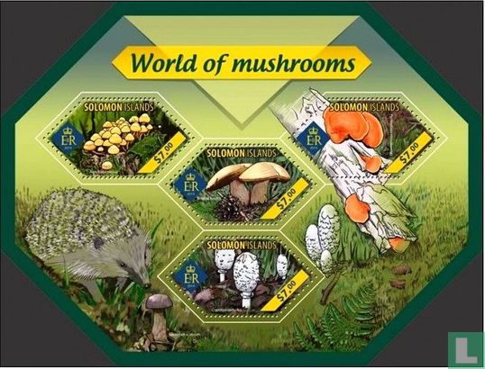 De wereld van de paddenstoelen
