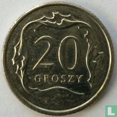 Poland 20 groszy 2016 - Image 2