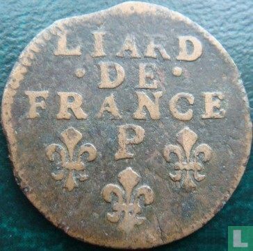 France 1 liard 1698 (P) - Image 2