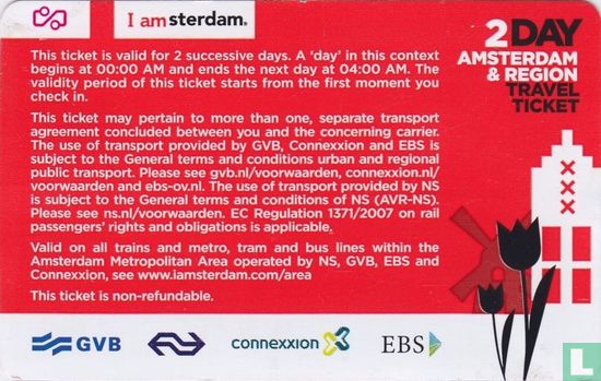 Amsterdam & Region Travel Ticket - Image 2