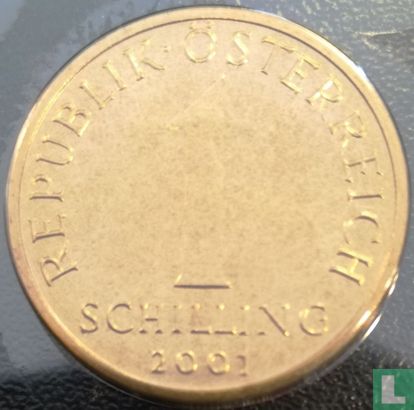 Austria 1 schilling 2001 - Image 1