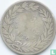 Frankrijk 5 francs 1830 (Louis Philippe - W) - Afbeelding 1