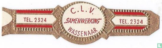 C.L.V. "Samenwerking" Wassenaar - Tel. 2324 - Tel. 2324 - Afbeelding 1