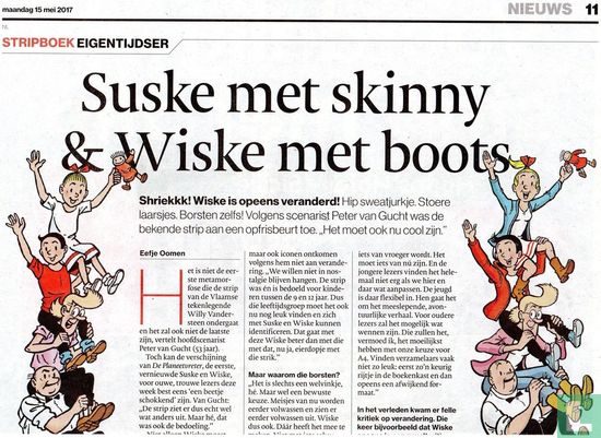 Suske met skinny & Wiske met boots - Image 1