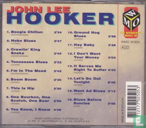 The Wonderful Music of John Lee Hooker - Afbeelding 2