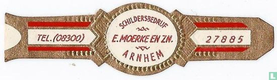 Schildersbedrijf E. Moerke en Zn. Arnhem - Tel. (08300) - 27885 - Image 1
