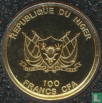 Niger 100 francs 2017 (BE) "The Terracotta Army" - Image 2