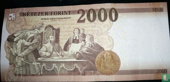 Hongarije 2.000 Forint 2016 - Afbeelding 2